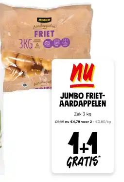 Jumbo Jumbo friet aardappelen aanbieding