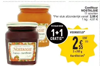 Cora Confituur NOSTALGIE aanbieding