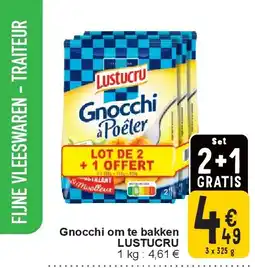 Cora Gnocchi om te bakken LUSTUCRU aanbieding