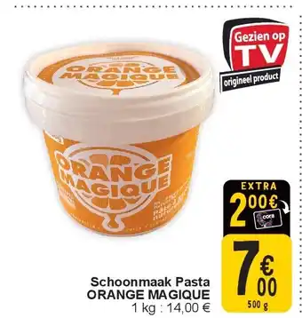 Cora Schoonmaak Pasta ORANGE MAGIQUE aanbieding