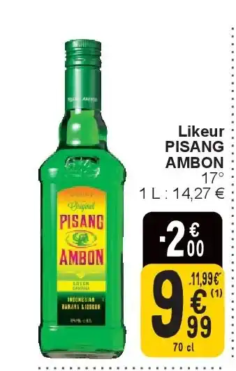 Cora Likeur PISANG AMBON aanbieding