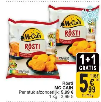 Cora Rösti MC CAIN aanbieding