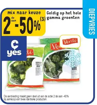 Cora Geldig op het hele gamma groenten aanbieding