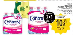 Cora Water CONTREX MAISON PERRIER aanbieding