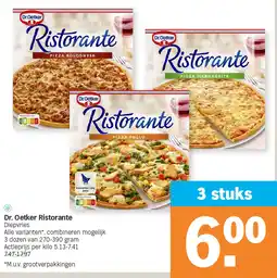 Albert Heijn Dr. Oetker Ristorante aanbieding