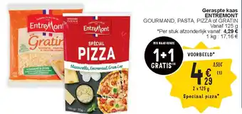 Cora Geraspte kaas ENTREMONT aanbieding