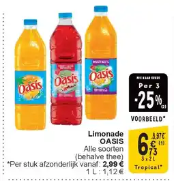 Cora Limonade OASIS aanbieding