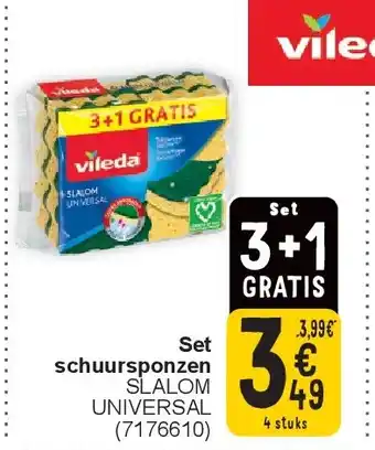 Cora Set schuursponzen aanbieding