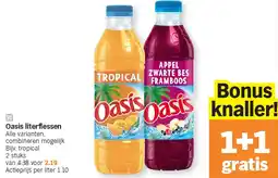 Albert Heijn Oasis literflessen aanbieding