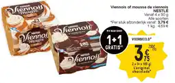 Cora Viennois of mousse de viennois NESTLÉ aanbieding