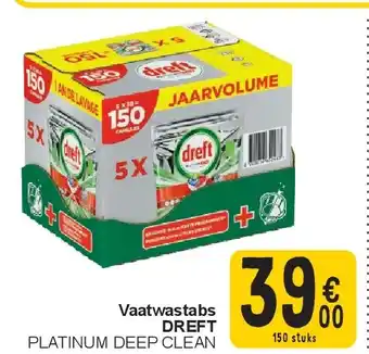 Cora Vaatwastabs DREFT aanbieding