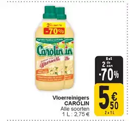 Cora Vloerreinigers CAROLIN aanbieding