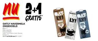 Jumbo Oatly havermelk ongekoeld aanbieding