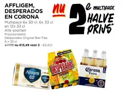 Jumbo Affligem desperados en corona aanbieding