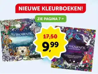 Boekenvoordeel Nieuwe kleurboeken aanbieding