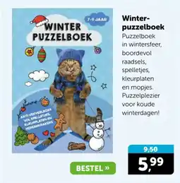 Boekenvoordeel Winter puzzelboek aanbieding