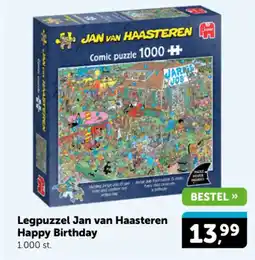 Boekenvoordeel Legpuzzel jan van haasteren happy birthday aanbieding