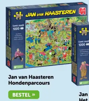 Boekenvoordeel Jan van haasteren hondenparcours aanbieding