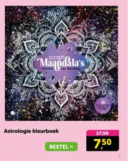 Boekenvoordeel Astrologie kleurboek aanbieding