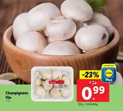 Lidl Champignons fijn aanbieding