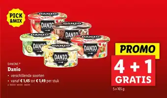 Lidl Danone danio aanbieding