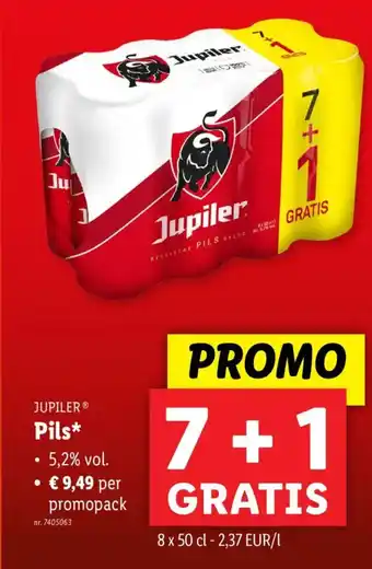 Lidl Jupiler pils aanbieding