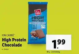 Lidl Fin carré high protein chocolade aanbieding