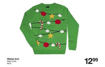 Zeeman Heren Trui aanbieding
