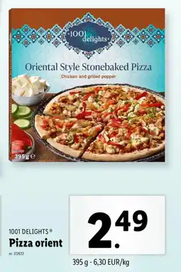 Lidl 1001 delights pizza orient aanbieding