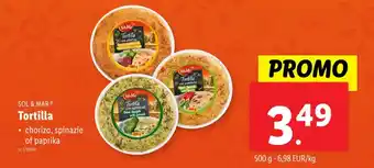 Lidl Sol & mar tortilla aanbieding