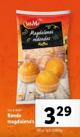 Lidl Sol & mar ronde magdalena's aanbieding