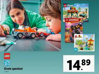 Lidl Grote speelset aanbieding