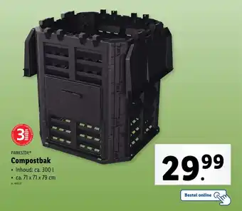 Lidl Parkside compostbak aanbieding