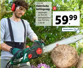 Lidl Parkside elektrische kettingzaag aanbieding