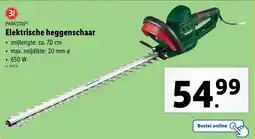 Lidl Parkside elektrische heggenschaar aanbieding