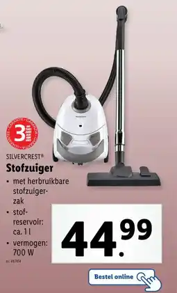 Lidl Silvercrest stofzuiger aanbieding