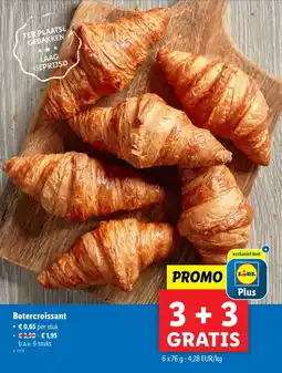 Lidl Botercroissant aanbieding