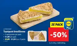 Lidl Le patissier taartpunt bresilienne aanbieding