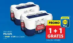 Lidl Stella artois pils 0,00% aanbieding