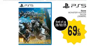 Cora Game MONSTER HUNTER WILDS aanbieding