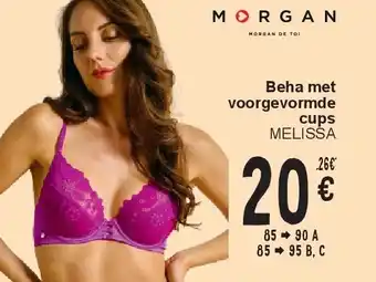 Cora Beha met voorgevormde cups aanbieding