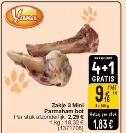 Cora Zakje 3 Mini Parmaham bot aanbieding