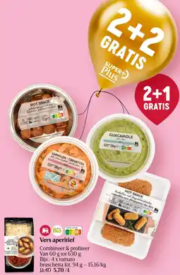 Delhaize Vers aperitief aanbieding