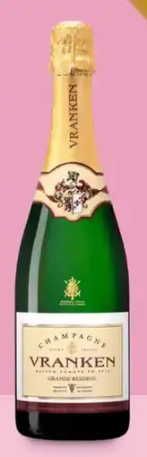 Delhaize Vranken Champagne Grande Réserve Brut Champagne A.C. aanbieding