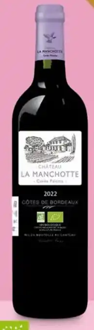 Delhaize Château La Manchotte Cuvée Paloma Bio 2022/2023 aanbieding