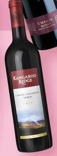 Delhaize Kangaroo Ridge Cabernet Sauvignon/Merlot 2023 aanbieding