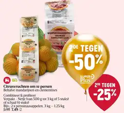 Delhaize Citrusvruchten om te persen aanbieding