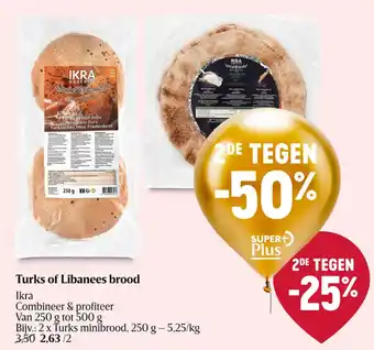 Delhaize Ikra Turks of Libanees brood aanbieding