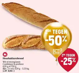 Delhaize Houthakkersbrood aanbieding