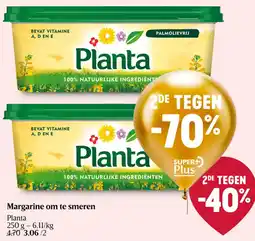 Delhaize Planta Margarine om te smeren aanbieding